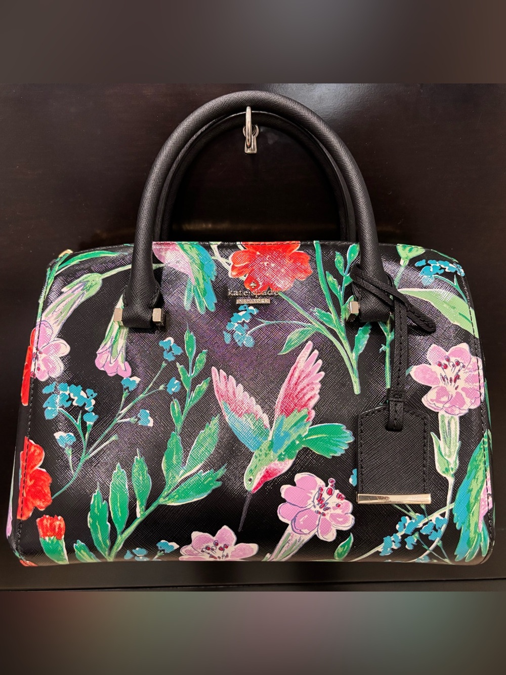 kate spade Cameron Street Jardin Byrdie top handle satchel handbag